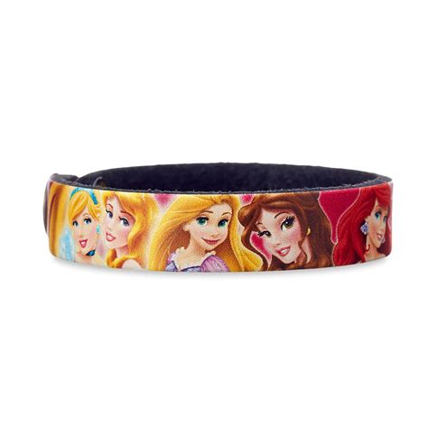 Disney Princess Leather Bracelet Personalizable Shopdisney