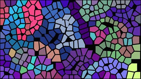 Colorful Mosaic Hd Wallpaper Background Image 1920x1080 Id984873