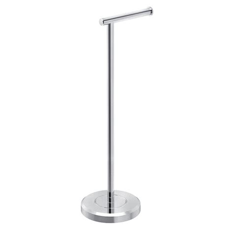 Let us know the reason why this toilet paper holder stand has gained this much rating! Gatco Bathroom Essentials Latitude II Freestanding Toilet ...