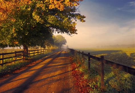 Country Autumn Sunset Wallpapers Top Free Country Autumn Sunset