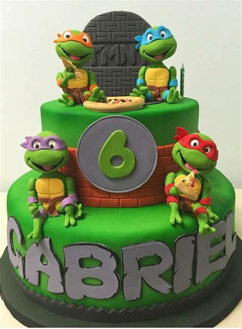 Ninja Turtle Cake Ninja Turtle Birthday Cake Ninja Turtle Cake