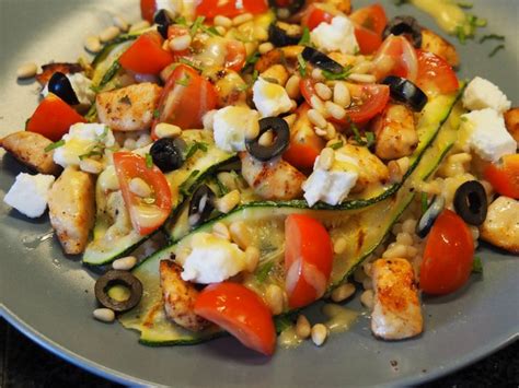 This roasted vegetable couscous is the perfect side dish for the transitional season, when the. Israeli couscous with chicken and grilled zucchini ...