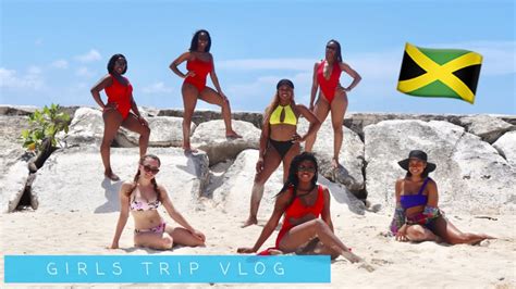 girls trip to jamaica vlog youtube