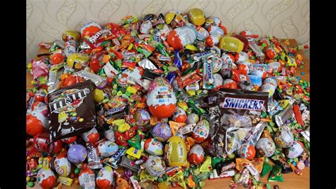 a lot of candy NEW! , Много сладостей и конфет - YouTube