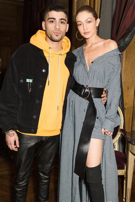 Gigi and zayn are feeling blessed and are so happy that the baby is healthy and everything is going smoothly so far, a source told e! Gigi Hadid flashes sentiment with Zayn Malik after obscure ...