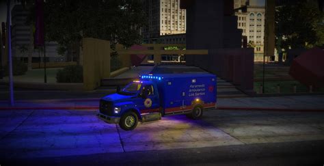 Ford F750 Ambulance Add On Replace Fivem Liveries Gta 5 Mods