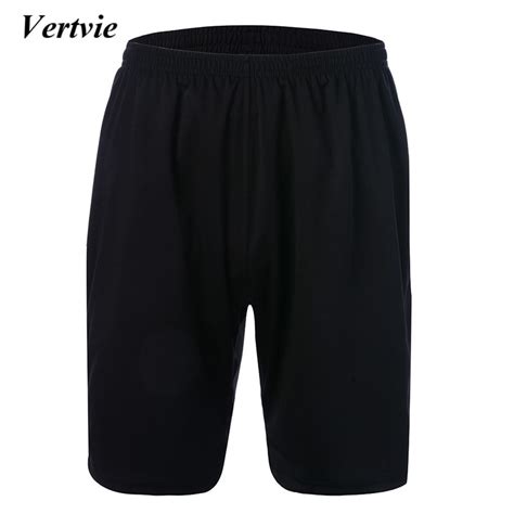 Vertvie New Arrival Black Shorts Men Summer Elastic Bottoms Breathable Loose Basic Beach Shorts