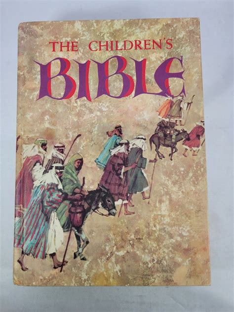 The Childrens Bible Golden Press Illustrated Stories Vintage 1965