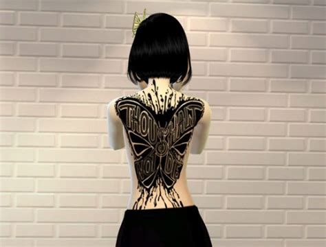 Tattoo N07 The Sims 4 Catalog