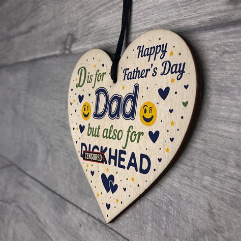Now after you pick out the perfect gift, all that's left to do is find him a great card and maybe cook dad a special meal, and you'll definitely secure your spot as his favorite child. RUDE Fathers Day Gift Funny Gift For Dad From Son Daughter ...