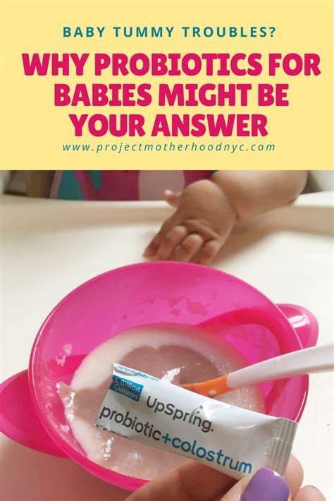 Probiotics For Babies Project Motherhood