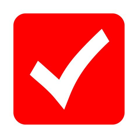 Red Check Mark Clipart Best Clipart Best