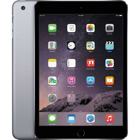 Apple Ipad Mini 4 A1550 128gb Gsm Unlocked Tablet Space Gray Pre Owned