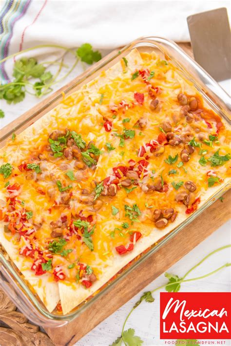 This Mexican Lasagna Recipe Is An Easy Weeknight Dinner Thats Freezer