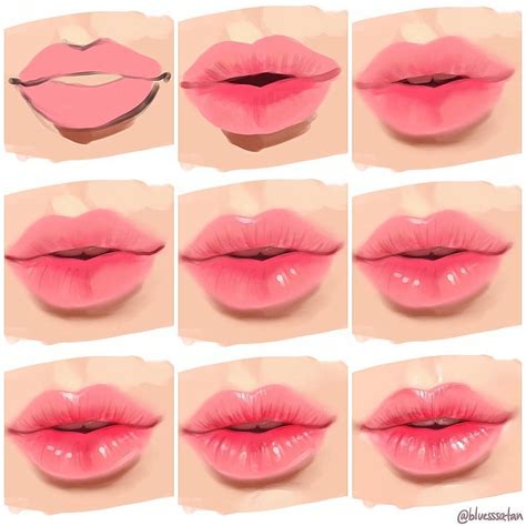 Paintingtutorial Study Lipsstudy Paintstudy Wiplips