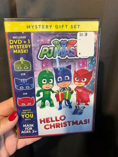 Pj Masks Hello Christmas Mystery T Set Dvd 1 Mystery Mask New