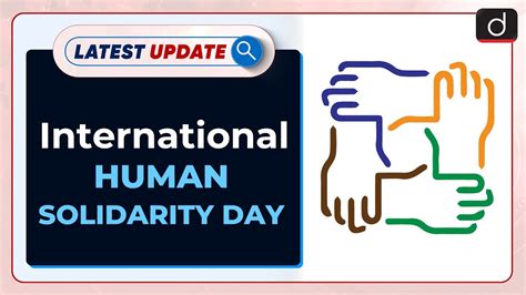 International Human Solidarity Day 2021 Latest Update Drishti Ias