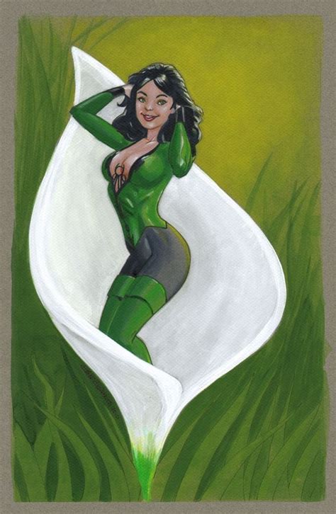 Shrinking Violet By Gene Gonzales Legion Of Superheroes Illustration