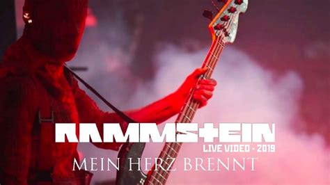 Rammstein - Mein Herz Brennt (Live Video - 2019) - YouTube