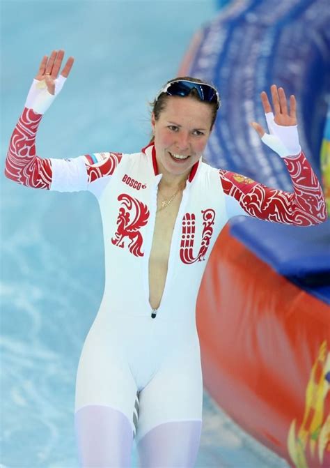 Russia Speed Skating Bronze Medalist Olga Graf Sochi 2014 Female