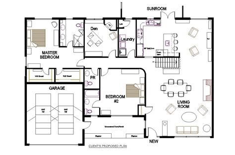 Open Plan Bungalow Plans And Designs In Uk The Drawings Hence