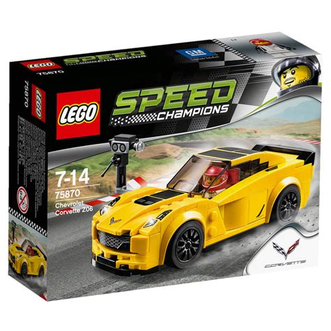 Lego Speed Champions Chevrolet Corvette Z06 75870 Toys Zavvi Australia