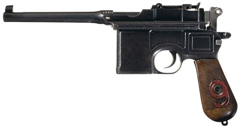 Mauser 1896 Pistol 9 Mm Rock Island Auction