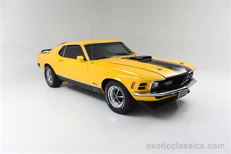 1970 Ford Mustang Mach 1 Cars Classic Yellow Wallpapers Hd