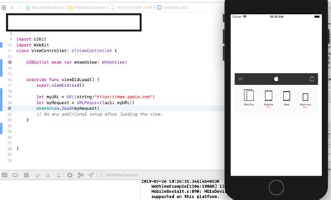 Ios How To Set The Size Of A Webview Window In Swift Stack Overflow