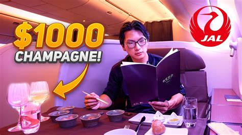10 Hours On Japan Airlines First Class Tokyo To La Youtube