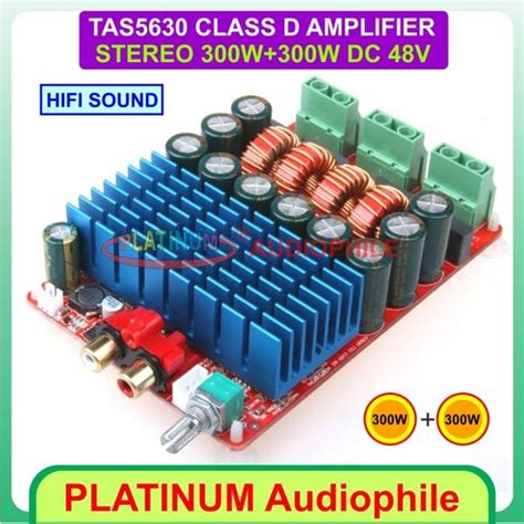 jual tas5630 amplifier class d 2x300w tas5630 class d amplifier stereo di lapak platinum