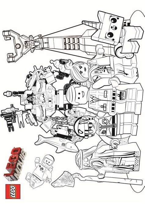 There is a large upsurge in coloring books specifically for adults within the last 6 or 7 years. The Lego Movie - The Lego Movie characters coloring page ...