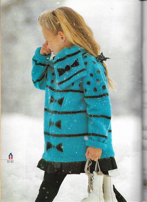 Pingouin Knitting Pattern Book Nordic Patterns Children Sweater