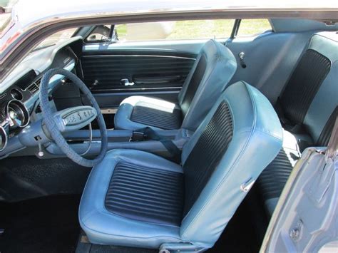 Restored Interior Blue Mustang Mustang Coupe 1968 Mustang