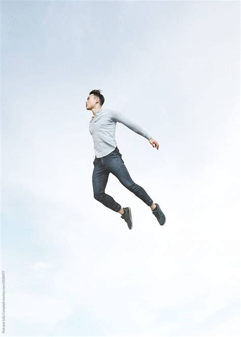 Person Floating On Air Person Photography Jumping Poses Human Poses