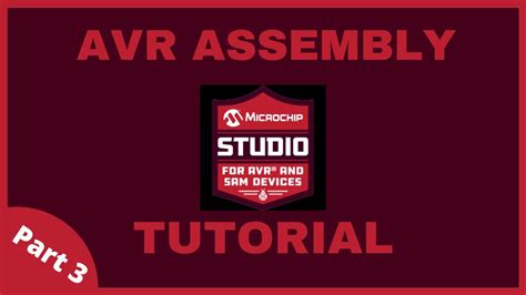 Avr Assembly Tutorial Part Inputs And Outputs Youtube