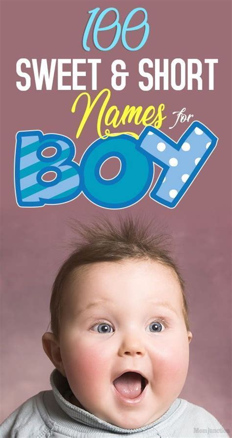 100 Sweet And Short Names For Boys With Meanings Artofit