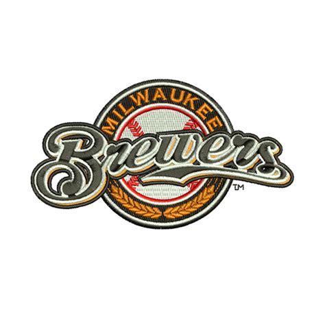 Milwaukee Brewers Logo Machine Embroidery Design Svg Shop