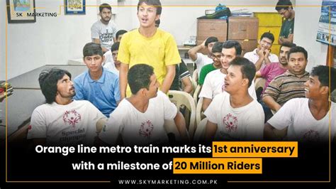 Orange Line Metro Train Marks Its 1st Anniversary With A Milestone Of