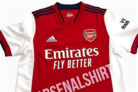 Arsenal New Home Kit For 2021 22 Season Leaked Online With Launch Date