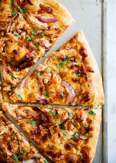 Easy Bbq Chicken Pizza Recipe I Heart Naptime