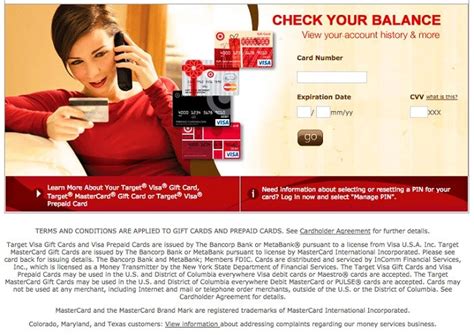 **target giftcards are solely for use at target stores and on target.com. MyBalanceNow - Check Target Gift Card Balance