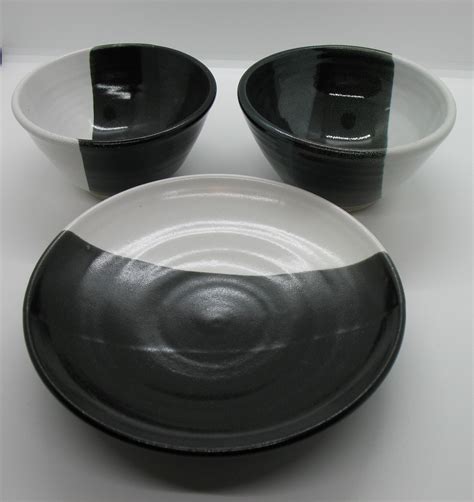 Handmade Ceramic Plate And Bowls Etsy