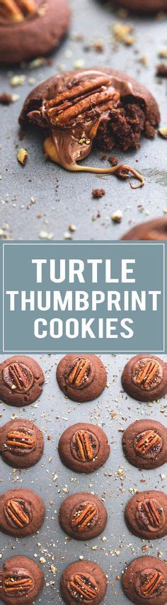 Turtle Thumbprint Cookies Are The Perfect Melt In Your Mouth Easy