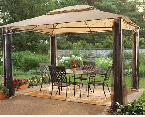 Garden winds has custom designed a series of gazebo replacement canopy tops to fit most standard 10'x10' steel gazebos and 12'x12' steel gazebos. Costco-Gazebo-10X12 - Garden Landscape