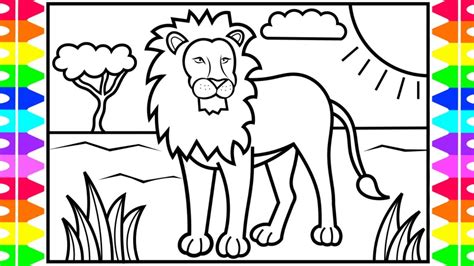 Top 142 Lion Drawing For Kids Latest Vn