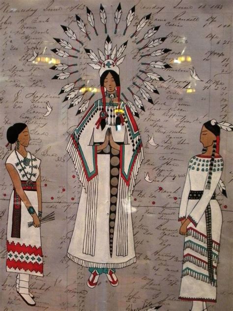Female Native American Ledger Artists Infuse Male Dominated Art Form