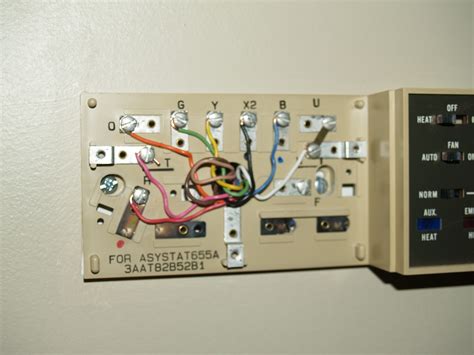 There is no official standard for thermostat wire colors. I have a Honeywell Thomstat ASYSTAT 655a and I want to replace