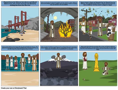 Moses Storyboard By Gianna S Storyboard By 1a0912fb