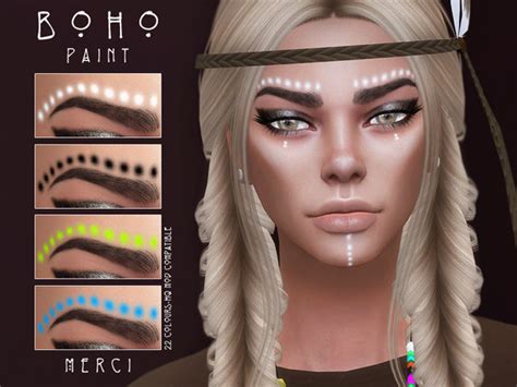 Sims 4 Face Paint Downloads Sims 4 Updates Page 4 Of 9